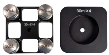 Ротор на 4×30 мл для гомогенизатора SWE-FP, стальной, 4 стальных стакана