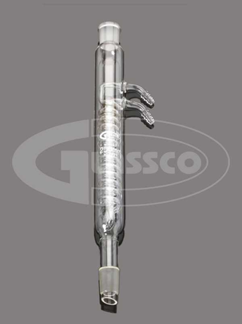 Холодильник спиральный (холодильник  Димрота), L 160 мм, керн 14/23, муфта 14/23, Glassco