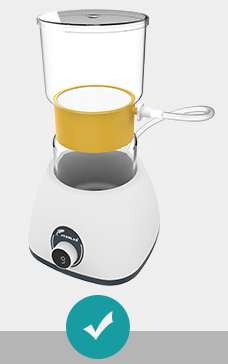 Насос мембранный, до 600 мбар, 0,36 м3/ч (6 л/мин), для фильтрационных воронок, VP-6L, Joan, в работе