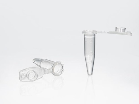 Пробирки типа Эппендорф, до 25000 g, стерильные, с защелкой, градуированные, с низким связыванием белка Lo-Protein, бесцветные, ПП