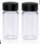viala-20-ml-prozrachnaya-s-kryshkoy-vintovoy-24-400-pp-rebristaya-chernaya-s-septoy-22-mm-natural-ptfewhite-silicone-15-mm-100-shtup-imp