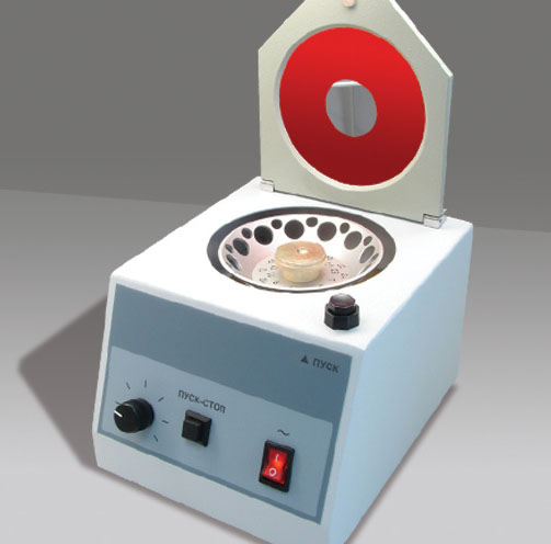 Центрифуга-вортекс 4000 об/мин, 2500g, 12 х 1,5 (2,0) мл + 12 х 0,2 мл, Циклотемп-901