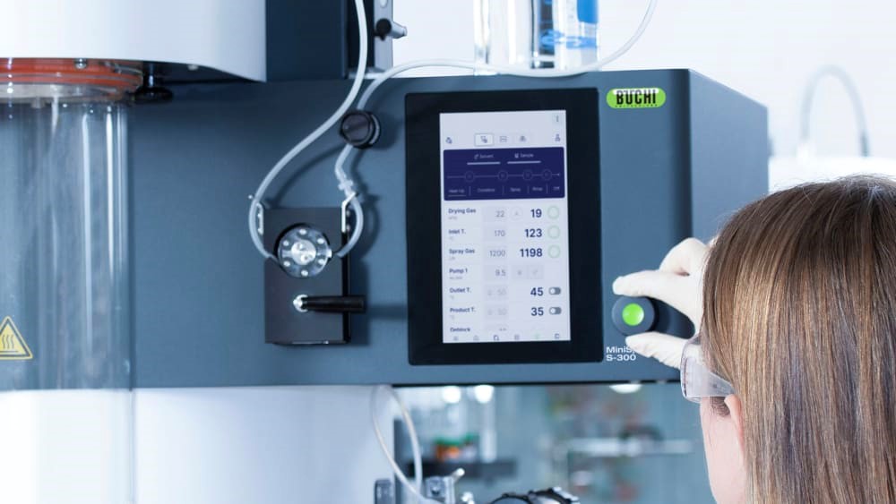  Сушилка распылительная, Mini Spray Dryer S-300, Buchi 