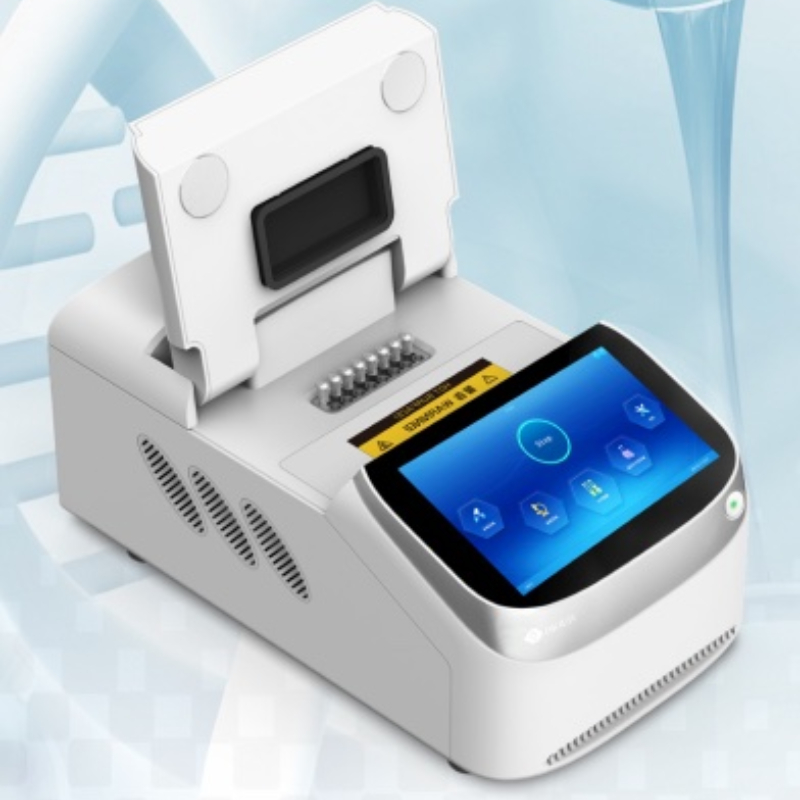 ДНК-амплификатор в "реальном времени" LineGene Mini S FQD-16B(EA4) имеет 4 канала детекции обеспечивающих точный и стабильный количественный анализ флуоресценции.