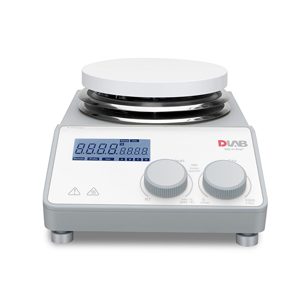 Мешалка магнитная, объём по воде 20 л, d платформы 135 мм, нагрев до 340 °С, 100-1500 об/мин, датчик PT1000, штатив, MS-H-ProA package 2 (аналоги: арт 30500621, Ohaus; арт. 3810000, IKA; арт. 3622000, IKA) DLab, Китай