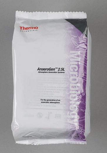 Газогенераторные пакеты для анаэробов, 1 на 2,5 л, AnaeroGen,10 шт./уп.