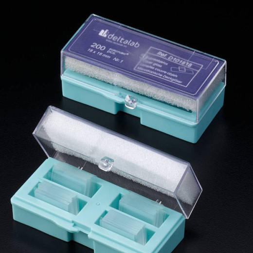 Стекло покровное, Deltalab