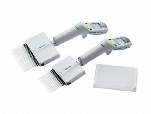 Автоматическая пипетка электронная 1-20 мкл, 16-канальная, для 384-луночных планшетов, Xplorer plus