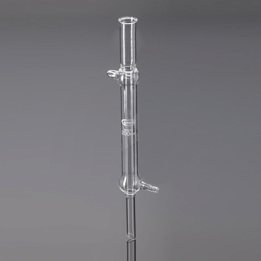 Холодильник с прямой трубкой, (холодильник Либиха), L 200 мм, керн 19/26, муфта 19/26