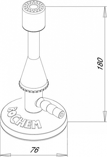 Горелка Теклю газовая, пропан/бутан Фото 2