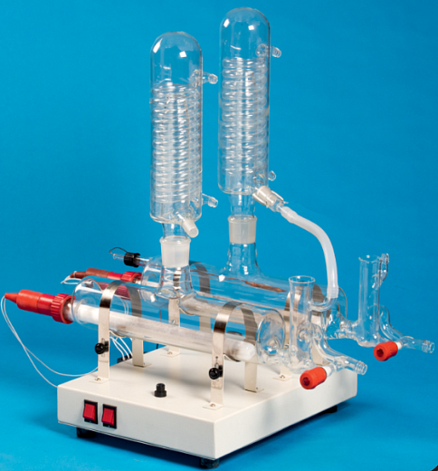 Бидистиллятор 4,0 л/ч, 1 мкСм/см, стекло, без бака, GLWS40DG