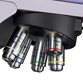 Микроскоп Magus Bio 290T, прямой, тринокуляр, СП, планахромат 4×, 10×, 40×, 100×, Magus