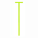Шпатель Дригальского для засева, Т-форма, полистирол, зеленый, Sovtech, Россия