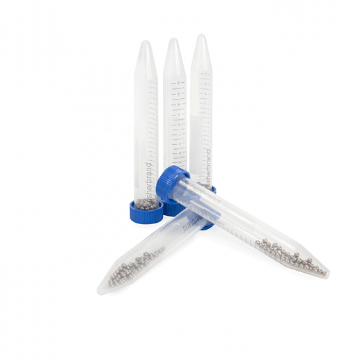 Пробирки 15 мл Lysing Matrix S, шарики из нерж. стали d 3,175 мм Фото 1