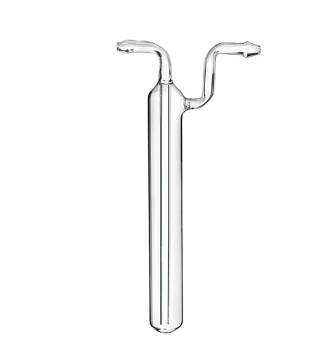 Склянка для промывания газов СВТ, с впаянной трубкой, высота 150 мм, стекло, Россия