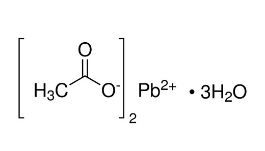 Свинец (II) ацетат тригидрат