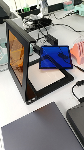 Трансиллюминатор, 302 нм, 200х250 мм, лампы 8х8 Вт, uvCUT, WIX