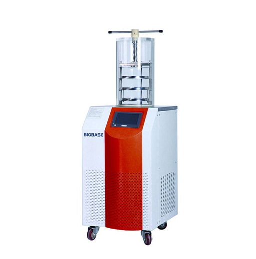 Лиофильная сушилка, до – 60 °С / – 80 °С, 9,3 л, 4 л/сутки, напольная, камера c полками и системой укупорки, BK-FD12T, Biobase