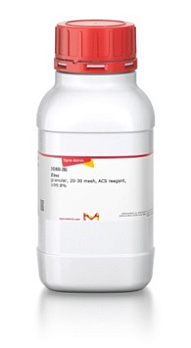 Цинк гранулированный, не менее 99,8% 20-30 mesh, ACS reagent, 100 г, Sigma-Aldrich
