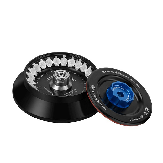 Ротор для центрифуги 15,000 rpm об/мин, 21130 g M1324R, RWD, Китай, с открытой крышкой