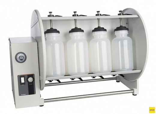 Шейкер, вертикальное вращение 360°, до 16 об/мин, 4 бутыля, Reax 20/4