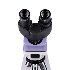 Микроскоп Magus Bio 250B, прямой, бинокуляр/тринокуляр, СП, ТП, ФК, Пол, планахромат 4×, 10×, 40×, 100×МИ