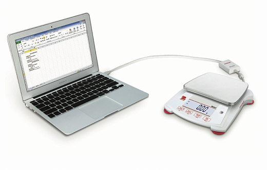 Весы портативные, 420 г/0,1 г, внешняя калибровка, STX421 Фото 3