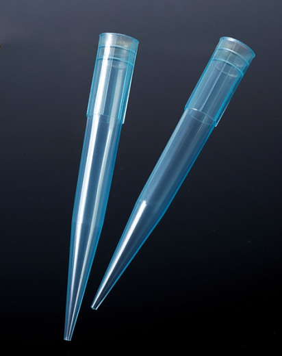 Наконечники до 1000 мкл, стерильные, без фильтра, длина 78 мм, синие Фото 2