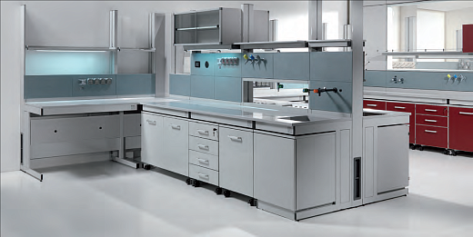 Классическая лабораторная мебель серии МЕСС Фото 1