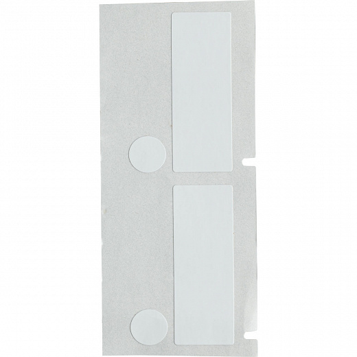 Этикетки M61-205-492 для BMP61, M611, прямоугольные 41,28 х 9 мм, круглые d 9 мм, материал FreezerBondz, 250 шт. Фото 2