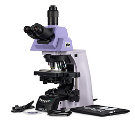 Микроскоп Magus Bio 290T, прямой, тринокуляр, СП, планахромат 4×, 10×, 40×, 100×, Magus