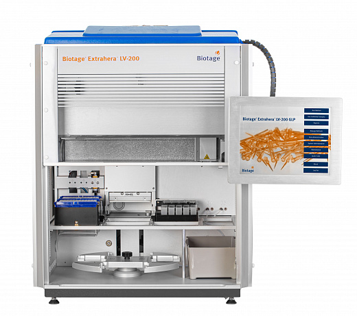 Система Extrahera LV-200 для автоматической экстракции, Biotage, фронт