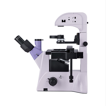 Микроскоп биологический инвертированный, тринокуляр, MAGUS Bio V350 (вид сбоку)