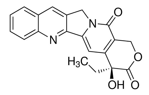 Каптотецин-(S)-(+), не менее 90 % , порошок, Sigma, 100 мг