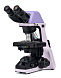 Микроскоп Magus Bio 240B, прямой, бинокуляр/тринокуляр, СП, планахромат 4×, 10×, 40×, 100× (вид сбоку)