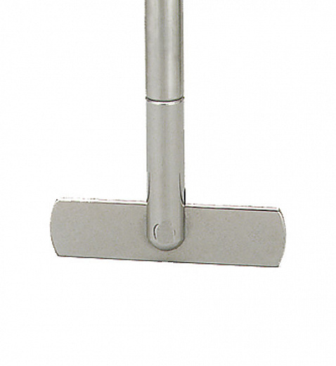 Перемешивающий элемент пропеллерный, 2 поворотные лопасти, d 60 мм, длина 400 мм, нержавеющая сталь Фото 1