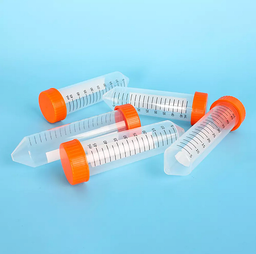 Пробирки 50 мл, ПП, резьбовые, конические, с крышкой, стерильные, без ДНКаз, РНКаз и пирогенов, 12000g Фото 2