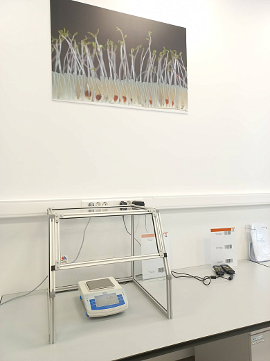 Бокс ветрозащитный с весами, Россия