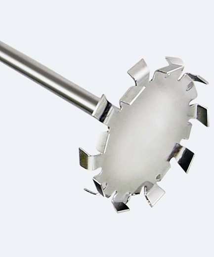 Перемешивающий элемент, насадка для растворения, d 80 мм, длина 320 мм, нержавеющая сталь, Fluko