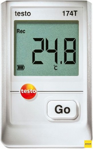 Мини-логгер данных температуры, 1-канальный, testo 174T