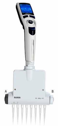 Автоматическая пипетка электронная 100-1200 мкл, 6-канальная, с переменным расстоянием между наконечниками, EА6-1200 XLS LTS Фото 2