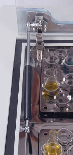 Шейкер-инкубатор, ZWYR-200D, газлифты на крышке