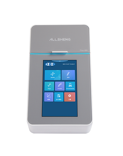 Флуориметр 2 канала: 460±20/625±20, 525-570 (45)/670-725 (55), 8×0,2 мл, Fluo-800, Allsheng, Китай