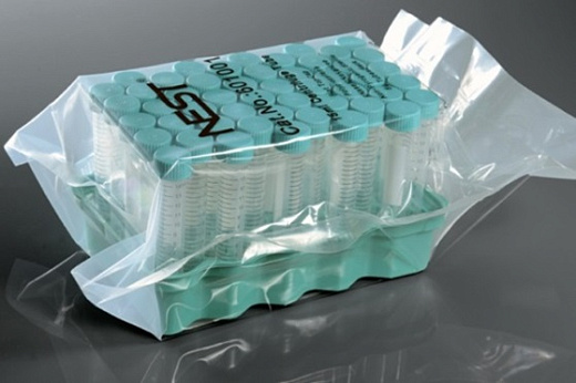 Пробирки 15 мл, ПП, резьбовые, конические, с крышкой, стерильные, без Пробирки 15 мл, ПП, резьбовые, конические, с крышкой, стерильные, без ДНКаз, РНКаз, пирогенов, 12000g, premium, 50 шт./штат., 500 штат./кор., Nest, Китай