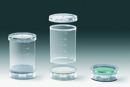 Мониторинговая система Biosart 100 Monitor стерильная, мембрана из нитрата целлюлозы, d 47 мм, размер пор 0,8 мкм, 100 мл, 12 шт. на поддоне, 4 поддона, Sartorius