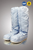 Бахилы для чистых помещений, высокие, твёрдая гипалоновая подошва, без молнии Фото 1