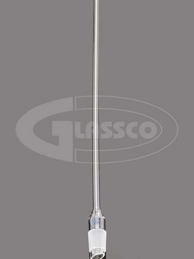 Холодильник воздушный с прямой трубкой, L 750 мм, керн 24/29, муфта 24/29, Glassco