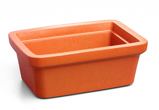 Емкость для льда и жидкого азота 4 л, оранжевый цвет, Midi