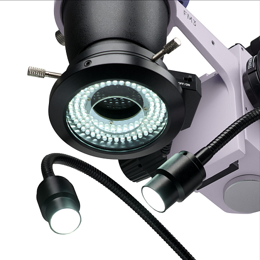 Микроскоп стерео, до 55х, по схеме Грену, Stereo 8TR, Magus (осветители)
