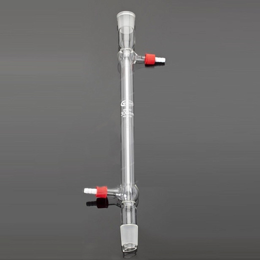 Холодильник с прямой трубкой, (холодильник Либиха), L 180 мм, керн 19/22, муфта 19/22, резьба